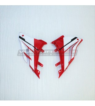 Stickers' kit white custom design - Ducati Streetfighter V4 / V4S