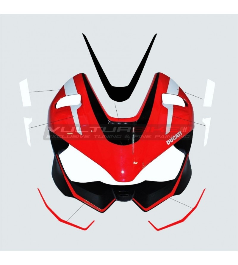 Autocollants bulle design personnalisés - Ducati Streetfighter V4 / V2
