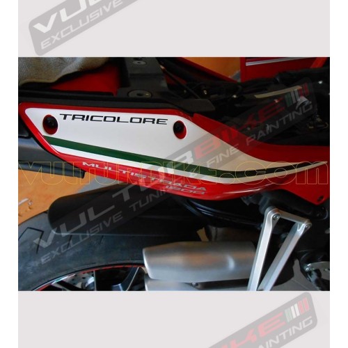 Stickers Pikes-Peak design Tricolor - Ducati Multistrada 1200