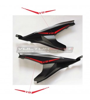 Pegatinas para laterales inferiores - Ducati Panigale V2 2020