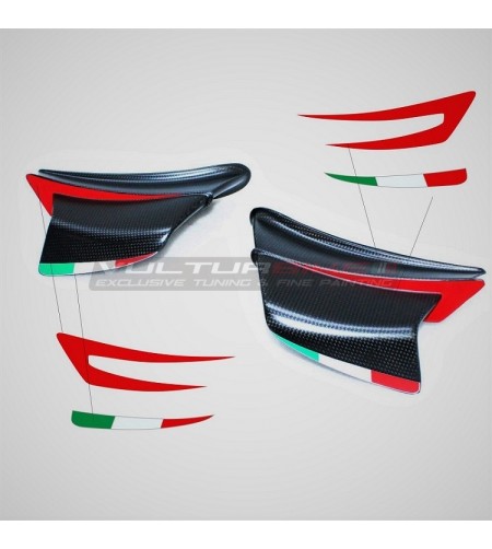 Aufkleber für aerodynamische Flossen - Ducati Panigale V4R / V4 2020