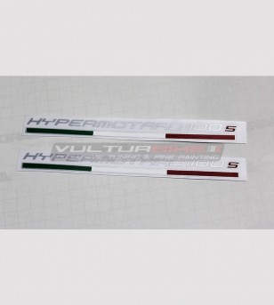 Kit 2 stickers for Ducati Hypermotard 796/1100/821/939