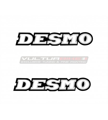 Kit 2 stickers Desmo various sizes