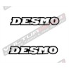 Kit 2 Desmo stickers in various sizes