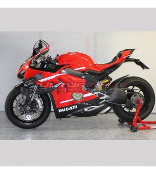 Carbon fairings Superleggera - Gran Prix Red- restyling kit Ducati Panigale V4 / V4R / V4S