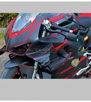 Pegatinas de carenado de súper diseño - Ducati Panigale V4 / V4S / V4R / V2 2018-2020