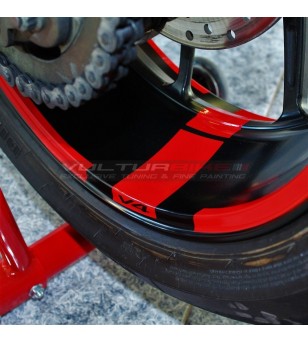 Autocollants pour roues personnelles - Ducati tous les modèles 17 pouces