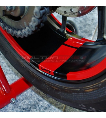 Aufkleber für persönliche Räder - Ducati alle Modelle 17 Zoll 