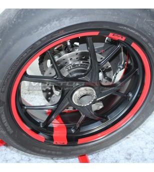 NEW MODEL EXCLUSIVE SET adesivi cerchi ruote DUCATI DIAVEL stickers wheels 