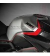 Couvercle de réservoir de carbone à effet aluminium brossé - Ducati Panigale V4 streetfighter V4 