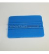 Spatula for applying stickers and/or wrapping 