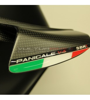 Banderas italianas resinadas para aletas - Ducati Panigale V4 / V4S / V4R