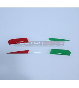 Dreifarbige Flaggen 3D für Flossen - Ducati Panigale V4 / V4S / V4R