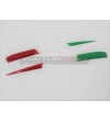 Italian tricolor flags 3D for wings - Ducati Panigale V4 / V4s / V4R 