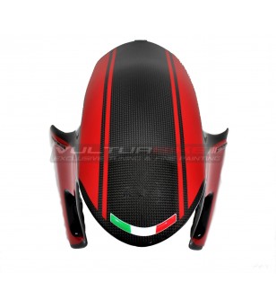 Parafango anteriore in carbonio design personalizzato - Ducati Panigale V4 / V4S / V4R / Streetfighter V4 / V2
