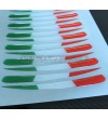 Bandiere tricolore 3D per alette - Ducati Panigale V4 / V4S / V4R 