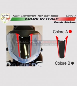 Stickers' kit for new Ducati Monster 797/821/1200's tail