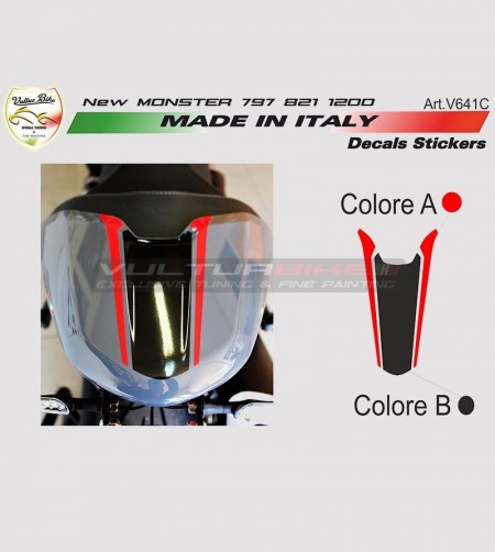 Stickers' kit for new Ducati Monster 797/821/1200's tail