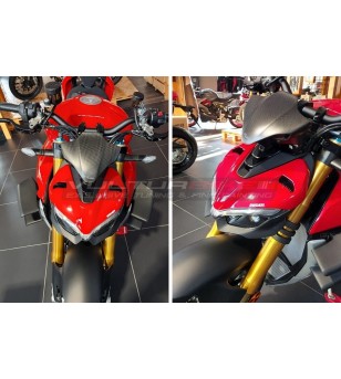 Bulle Sport Matt Carbon - Ducati Streetfighter V4 / V4S