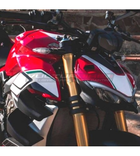 Kit adhésif tricolore tricolore - Ducati Streetfighter V4 / V4S