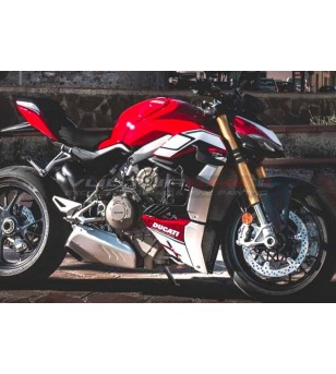 Italienische tricolor benutzerdefinierte Klebstoff-Kit - Ducati Streetfighter V4 / V4S