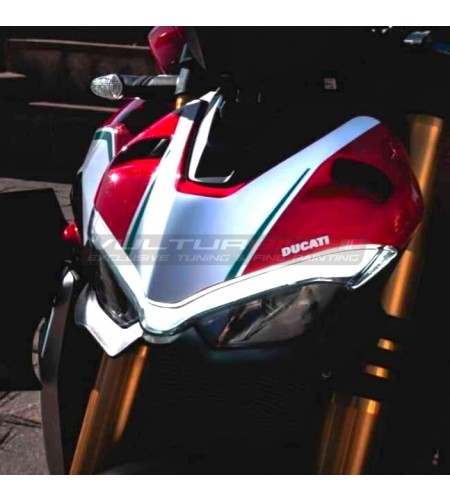 Kit adhésif tricolore tricolore - Ducati Streetfighter V4 / V4S