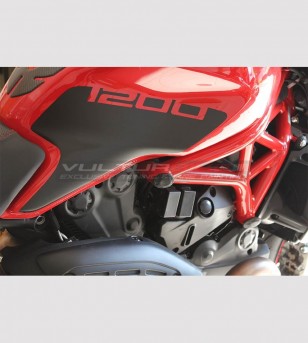 Kit autocollant de réservoir Ducati Monster 797 / 821 / 1200