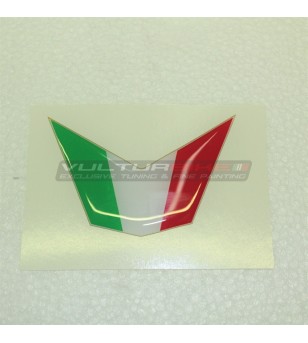 Autocollant drapeau Resinata 3D pour bulle - Ducati 848 / 1098 / 1198
