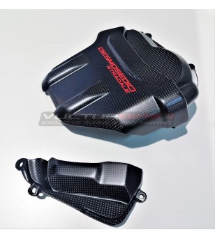 Carbon motor head covers custom design - Ducati Panigale V4 / V4S / V4R / Streetfighter V4