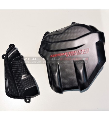 Cubiertas de cabeza de motor de carbono personalizadas - Ducati Panigale V4 / V4S / V4R / Streetfighter V4
