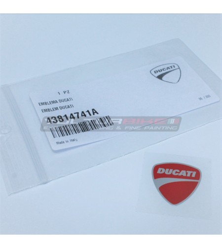 ORIGINAL Ducati Shield sticker red - Ducati all models