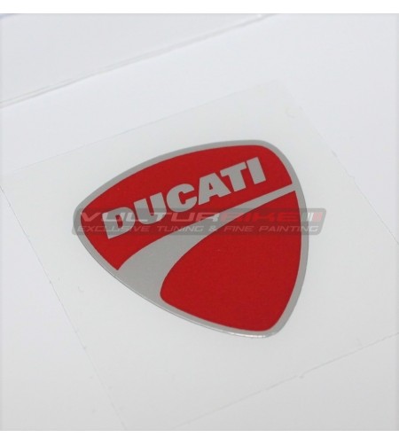 Adesivo Scudetto Ducati ORIGINALE rosso - Ducati tutti i modelli