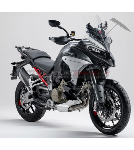 Autocollant Argent pour bulle - Ducati Multistrada V4 / Rallye 