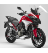Weiße Aufkleber für Windschutzscheibe - Ducati Multistrada V4 / Rally