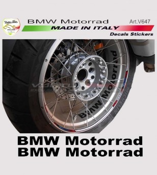 Kit 2 adesivi per ruote BMW Motorrad