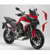 Adesivi rosso neri per fianchetti - Ducati Multistrada V4 