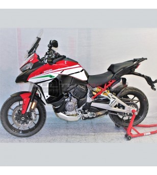Complete stickers' kit tricolor custom design - Ducati Multistrada V4
