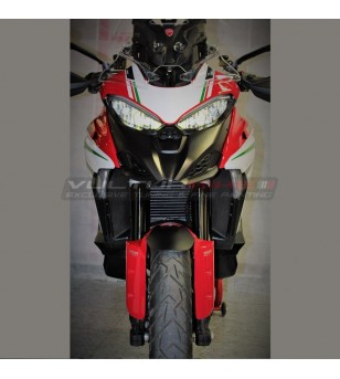 Diseño completo de pegatinas de kit tricolor - Ducati Multistrada V4