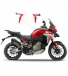 Custom designed stickers for side panels - Ducati Multistrada V4 