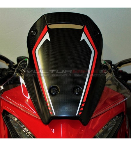 Profilés adhésifs pour pare-brise bulle - Ducati Multistrada V4 / Rallye