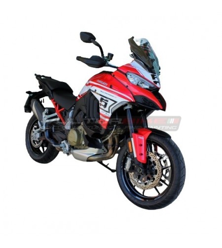 Kit autocollant complet Route Pikes Peak design - Ducati Multistrada V4 / V4S 