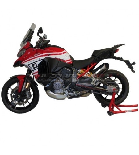 Kit de pegatinas completo Route Pikes Peak diseño - Ducati Multistrada V4 / V4S 