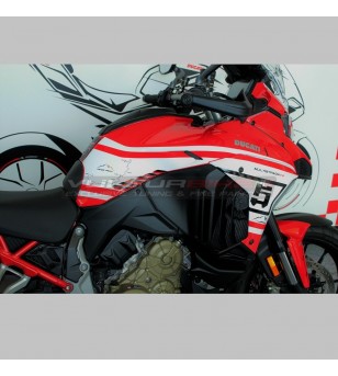 Kit autocollant complet Route Pikes Peak design - Ducati Multistrada V4 / V4S