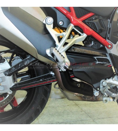 Adesivi per forcellone finitura esclusiva - Ducati Multistrada V4 / V4S / Rally 