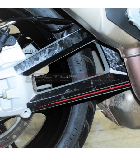 Swingarm stickers exclusive finish - Ducati Multistrada V4 / V4S / Rally