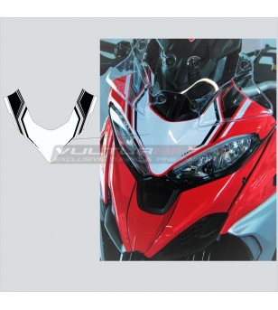 Custom stickers for overhead front fairing - Ducati Multistrada V4 / V4S