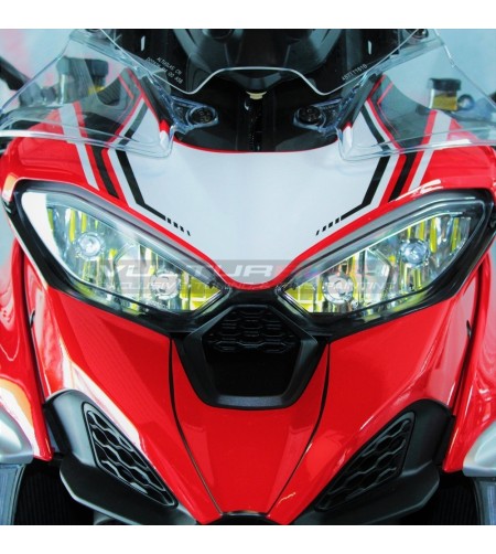 Custom stickers for overhead front fairing - Ducati Multistrada V4 / V4S 