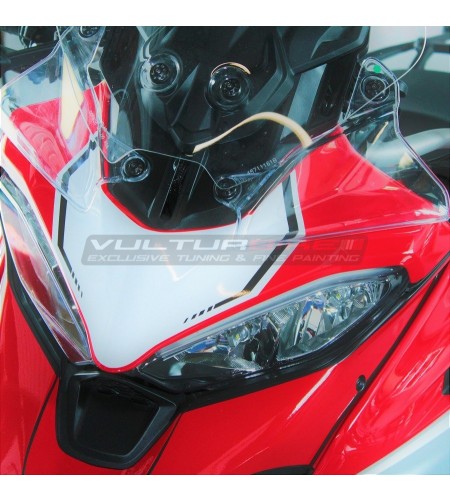 Autocollant personnalisé bulle sur le dessus - Ducati Multistrada V4 / V4S 