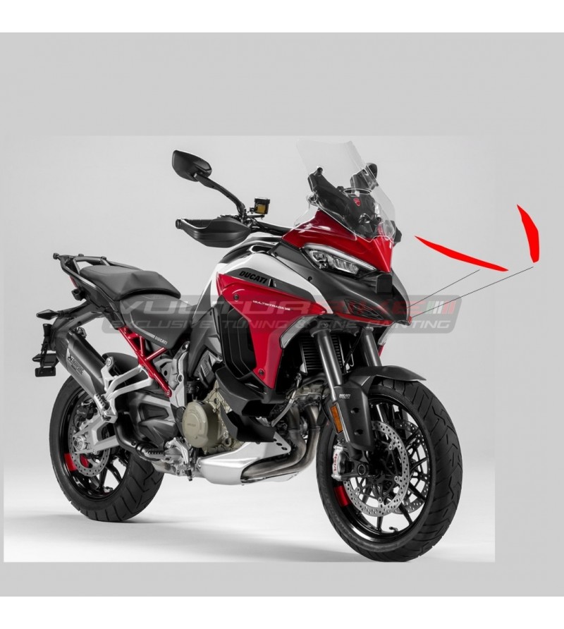 Wide adhesive profiles for airbox covers - Ducati Multistrada V4 / V4S