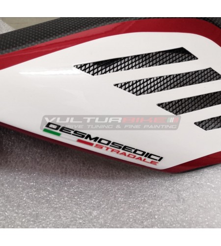 Autocollants Desmosedici Road fond transparent - Ducati Panigale V4 / V4S / V4R 